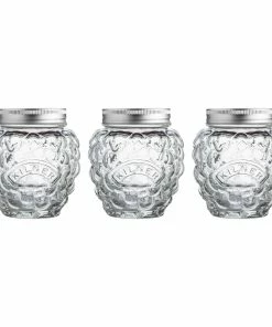Cheap Dinnerware Store 27 Kilner 13.5oz Fruit Jars (Set Of 3) | Berry