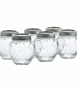 Kilner 13.5oz Fruit Jars (Set Of 6) | Strawberry Jars