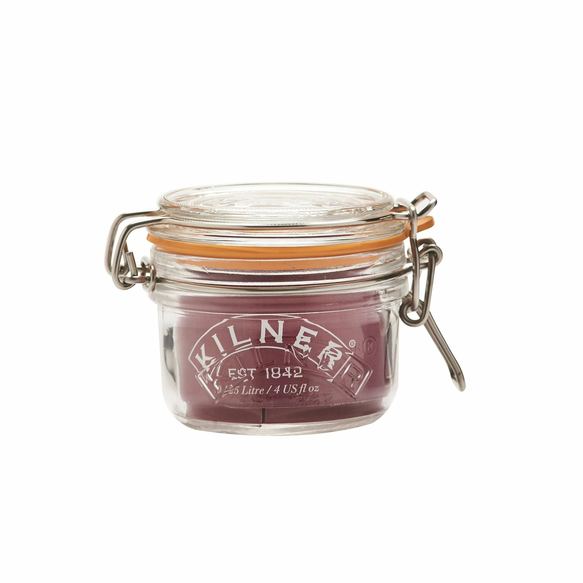 Kilner Swing Top Round Glass Jar | 4 Oz 2 Kilner Swing Top Round Glass Jar | 4 Oz - Image 2