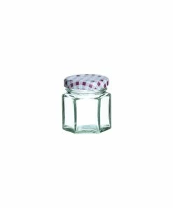Kilner Twist Top Hexagonal Jar (Red) | 2oz