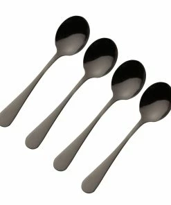 Viners Select 4-Piece Tea Spoon Set | Grey