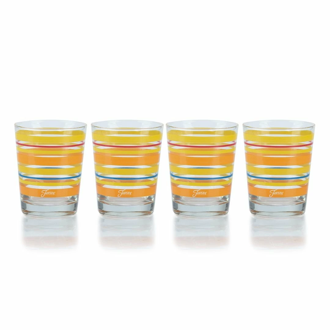 Fiesta® Drinkware Set Of 16 | Sienna Sunset 2 Fiesta® Drinkware Set Of 16 | Sienna Sunset - Image 2