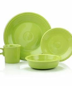 Fiesta® 16-Piece Classic Dinnerware Set | Lemongrass
