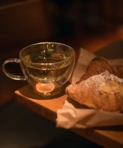 Luigi Bormioli Thermic Double Wall Glassware: 2pc Cappuccino Set (13oz) -Cheap Dinnerware Store 08879.04 3