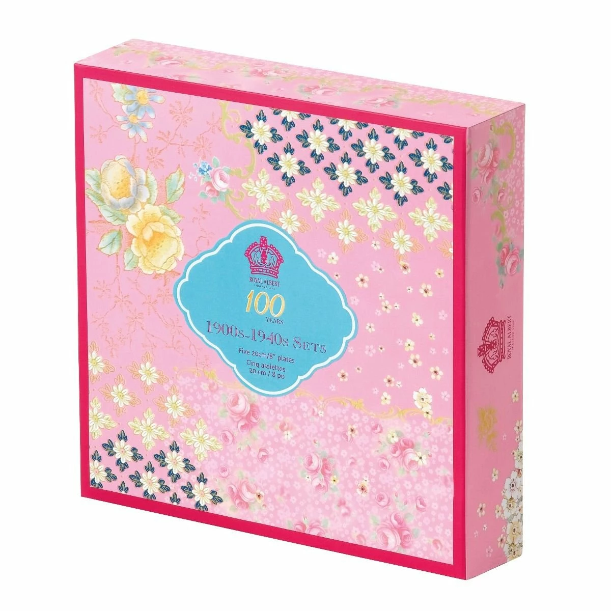 Royal Albert 100 Years 1900-1940 8" Plate Set | 5-Piece 2 Royal Albert 100 Years 1900-1940 8" Plate Set | 5-Piece - Image 2