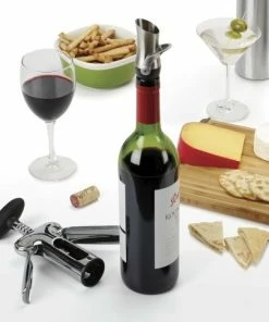 OXO SteeL Corkscrew 7 OXO SteeL Corkscrew -Cheap Dinnerware Store 1058011 5 steel winged corkscrew