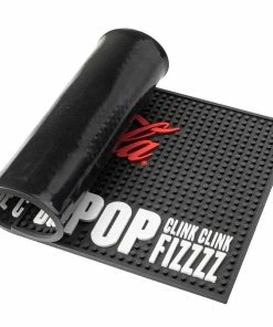 TableCraft 18" X 10" Coca-Cola Rectangular Bar Mat -Cheap Dinnerware Store 11033 04