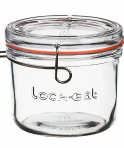 Luigi Bormioli Lock-Eat 3-Piece Frigo Jar Set -Cheap Dinnerware Store 12400.01 3pc frigojarset foodjarxl3 lockeat 1800x1800