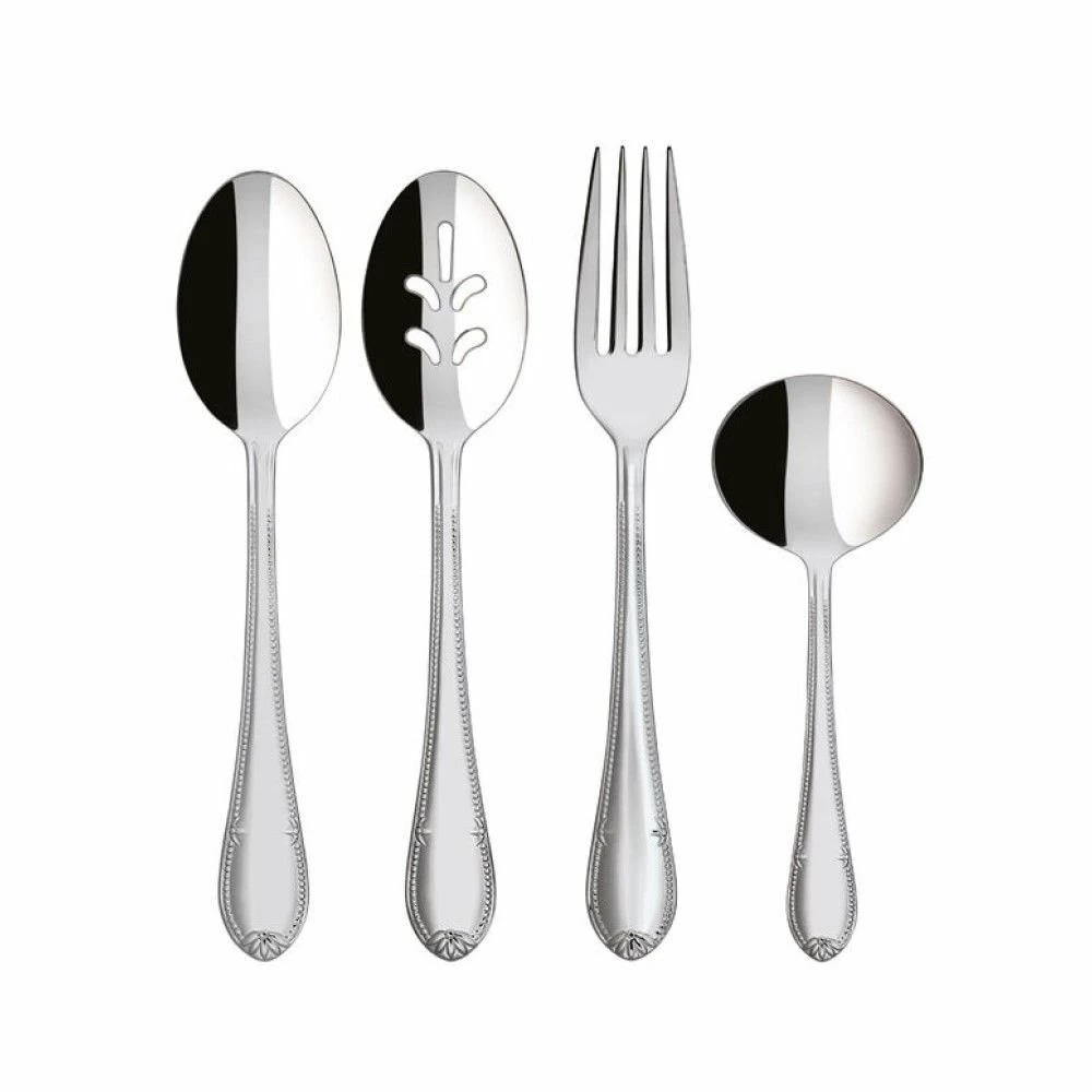 Villeroy & Boch 4-Piece Stainless Steel Serving Set | Mademoiselle 1 Villeroy & Boch 4-Piece Stainless Steel Serving Set | Mademoiselle