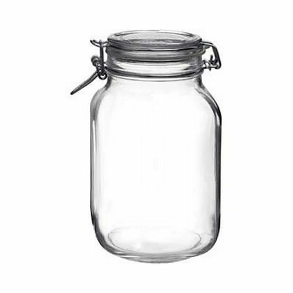 Bormioli Rocco 2L Swing Top Fido Glass Jars | 6-pack 2 Bormioli Rocco 2L Swing Top Fido Glass Jars | 6-pack - Image 2