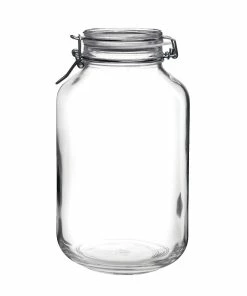 Bormioli Rocco 4L Swing Top Fido Glass Jar