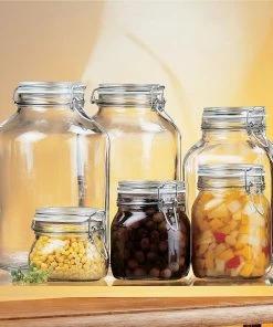 Bormioli Rocco 4.67L Swing Top Fido Glass Jar -Cheap Dinnerware Store 149270mrf121990 5