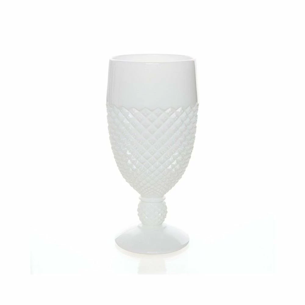 Mosser Glass Addison 10oz Goblet | Milk 1 Mosser Glass Addison 10oz Goblet | Milk