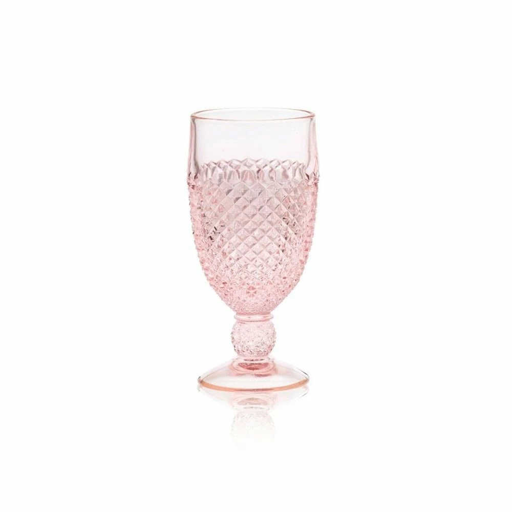 Mosser Glass Addison 10oz Goblet | Rose 1 Mosser Glass Addison 10oz Goblet | Rose