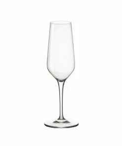 Bormioli Rocco 7.75oz Electra Flute Glasses | Set Of 6