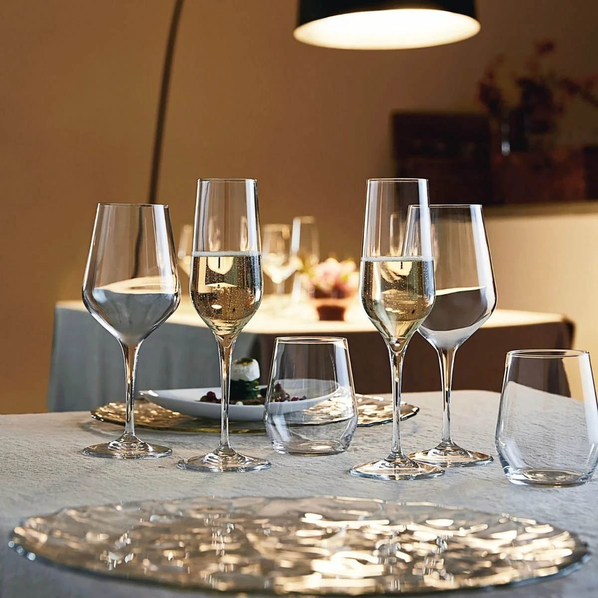 Bormioli Rocco 7.75oz Electra Flute Glasses | Set Of 6 2 Bormioli Rocco 7.75oz Electra Flute Glasses | Set Of 6 - Image 2