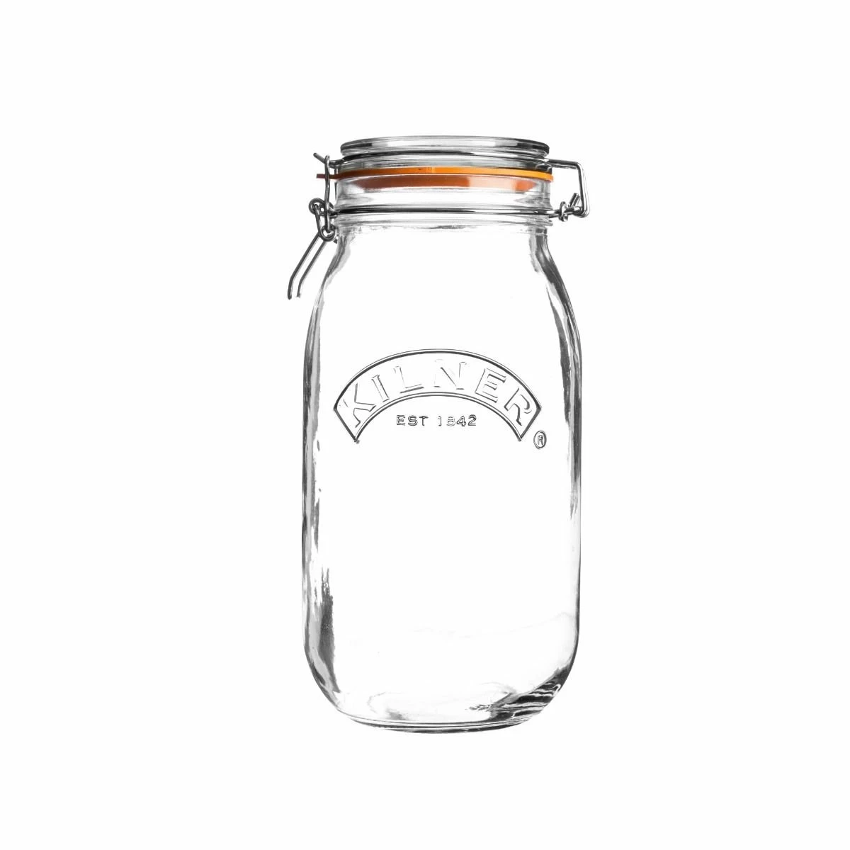 Kilner Swing Top Round Glass Jar | 2L 1 Kilner Swing Top Round Glass Jar | 2L