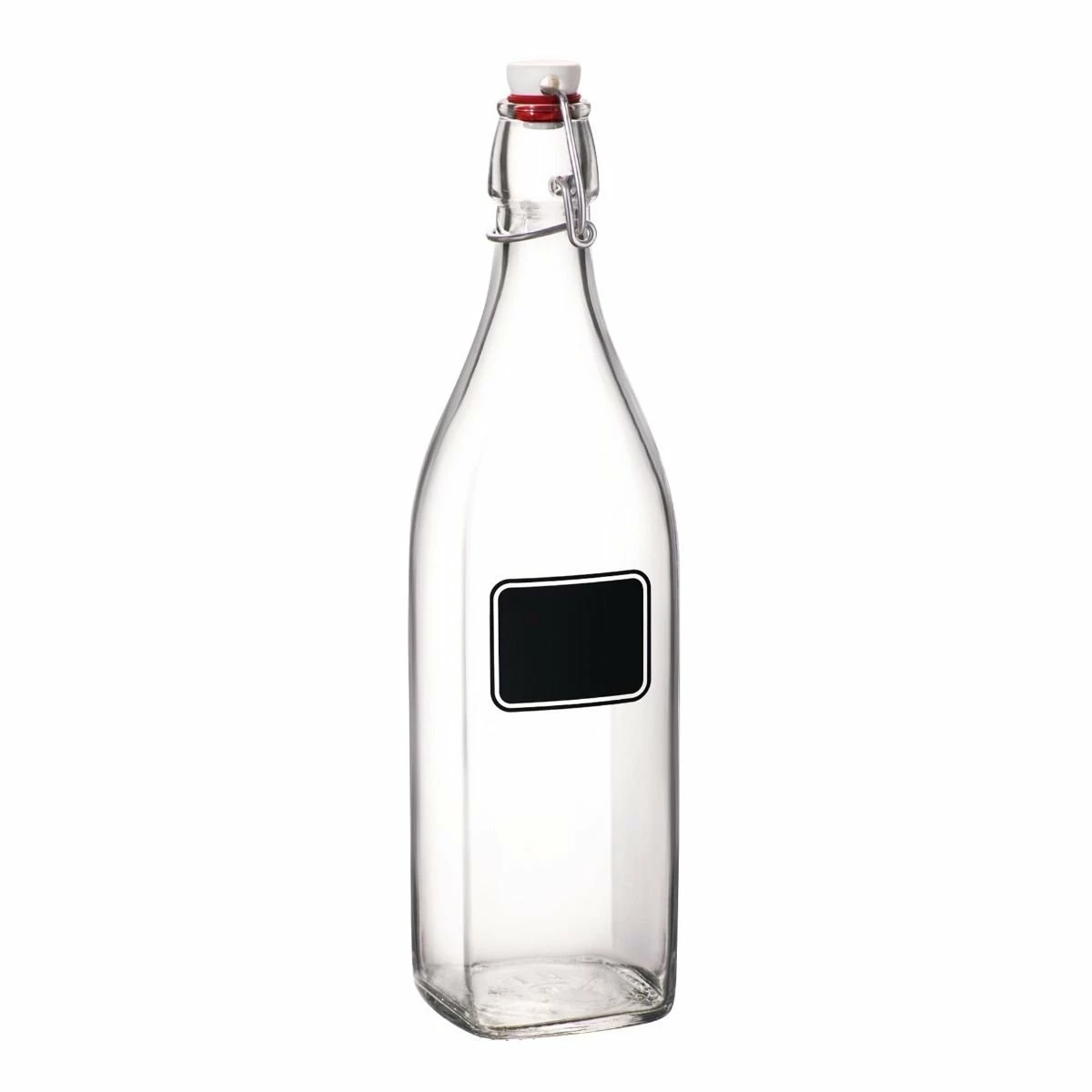 Bormioli Rocco 33.75oz Swing Top Glass Bottle With Chalkboard Label 1 Bormioli Rocco 33.75oz Swing Top Glass Bottle With Chalkboard Label