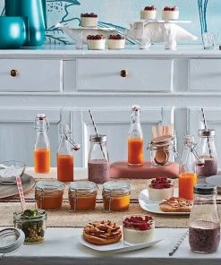 Bormioli Rocco 8.5oz Swing Top Glass Bottle -Cheap Dinnerware Store 314730mcd121990 8