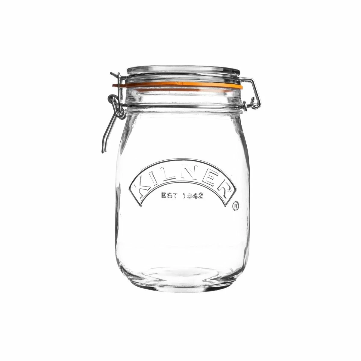 Kilner Swing Top Round Glass Jar | 1L 1 Kilner Swing Top Round Glass Jar | 1L