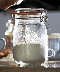 Kilner Swing Top Round Glass Jar | 1L 9 Kilner Swing Top Round Glass Jar | 1L -Cheap Dinnerware Store 34jar6
