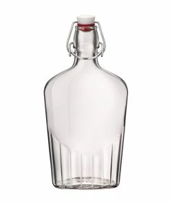 Bormioli Rocco 17oz Swing Top Glass Flask