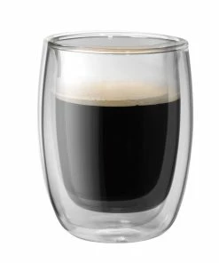 Zwilling J.A. Henckels Sorrento Double Wall 6.7 Oz Coffee Cup - (Set Of 2)