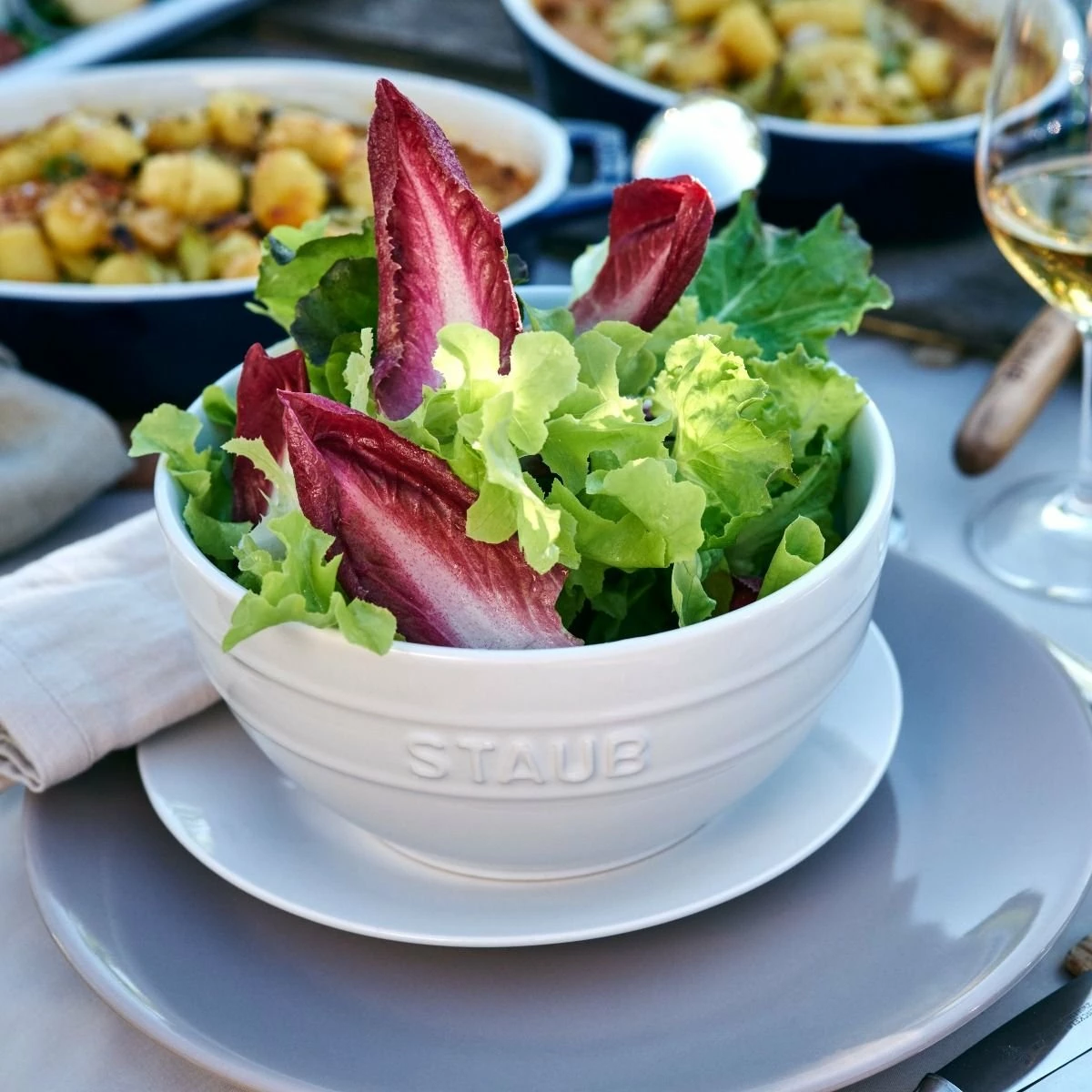 Staub 2-Piece Large Universal Bowl Set | White 2 Staub 2-Piece Large Universal Bowl Set | White - Image 2