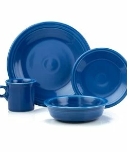 Fiesta® 16-Piece Classic Dinnerware Set | Lapis