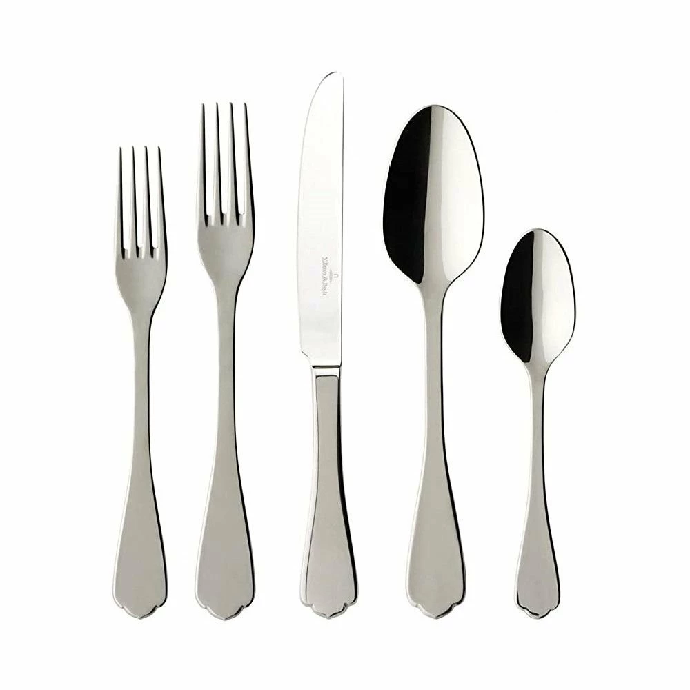 Villeroy & Boch 20-Piece Stainless Steel Flatware Set | Medina 1 Villeroy & Boch 20-Piece Stainless Steel Flatware Set | Medina