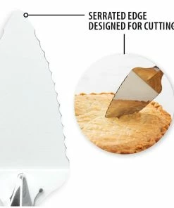 Rada Cutlery Serrated Pie Server | Silver -Cheap Dinnerware Store 51kzbqh9okl. ac sl1100 1