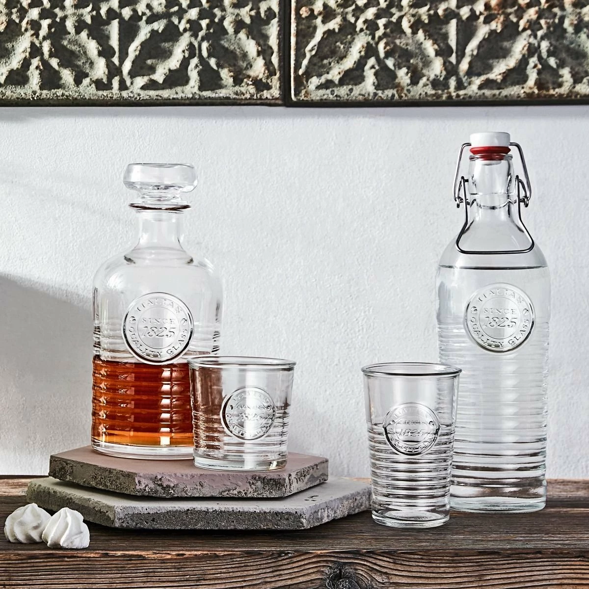 Bormioli Rocco Officina 1825 Clear Bottle With Swing Top - 33.75 Oz 5 Bormioli Rocco Officina 1825 Clear Bottle With Swing Top - 33.75 Oz - Image 5