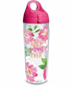 Tervis® 24oz Double-Walled Insulated Tumbler With Water Bottle Lid | "Best Mom Ever"
