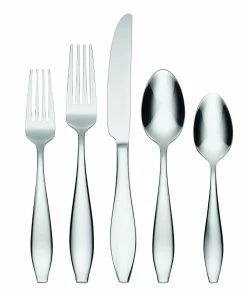 Oneida 18/0 Stainless Steel 65-Piece Flatware Set | Comet