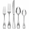 Oneida Brushed Satin 18/0 Stainless Steel 45-Piece Flatware Set | Voss