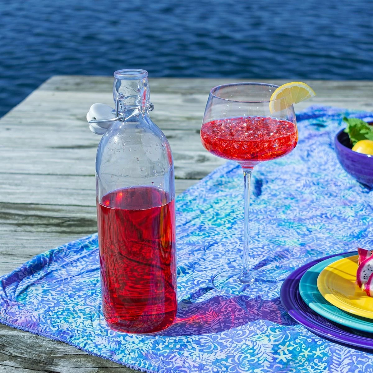 Bormioli Rocco 33.75oz Emilia Glass Bottle 6 Bormioli Rocco 33.75oz Emilia Glass Bottle - Image 6