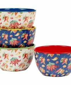 Certified International 5.25" X 3" Ice Cream Bowl (Set Of 4) | Sweet & Spicey