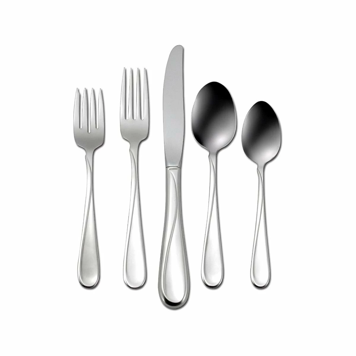 Oneida 18/0 Stainless Steel 45-Piece Flatware Set | Flight 1 Oneida 18/0 Stainless Steel 45-Piece Flatware Set | Flight