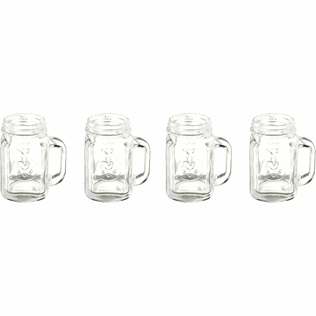 Kikkerland Shot Glasses - Set Of 4 | Mason Jars 1 Kikkerland Shot Glasses - Set Of 4 | Mason Jars