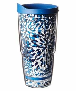 Tervis® 24oz Double-Walled Insulated Tumbler With Lid | Fiesta® Calypso - Lapis