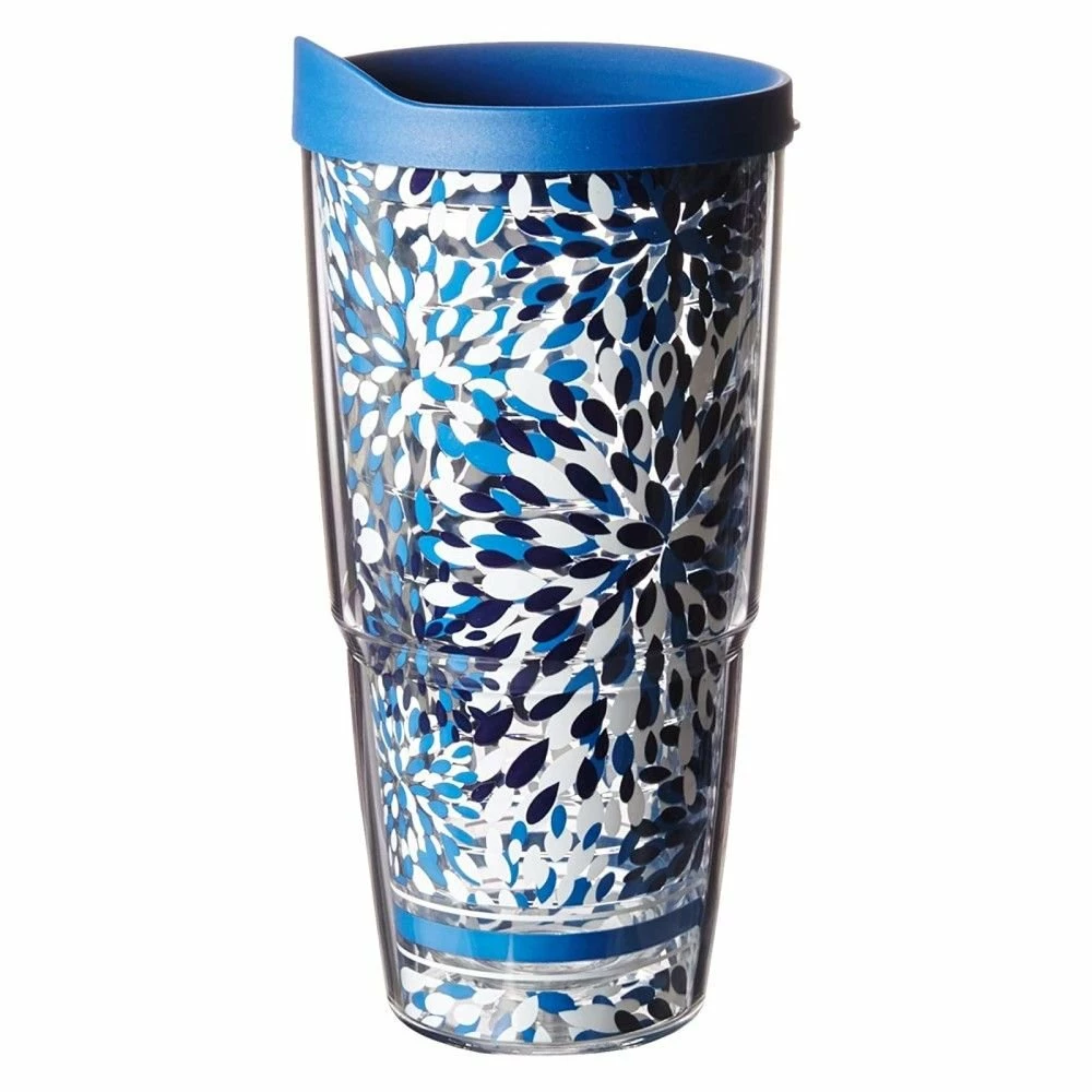 Tervis® 24oz Double-Walled Insulated Tumbler With Lid | Fiesta® Calypso - Lapis 1 Tervis® 24oz Double-Walled Insulated Tumbler With Lid | Fiesta® Calypso - Lapis