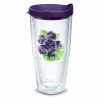 Tervis® 24oz Double-Walled Insulated Tumbler With Lid | Island Hibiscus - Purple