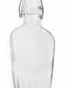 Bormioli Rocco 8.5oz Swing Top Glass Flask