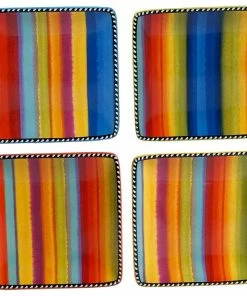 Certified International 6" Canape Plate (Set Of 4) | Sierra