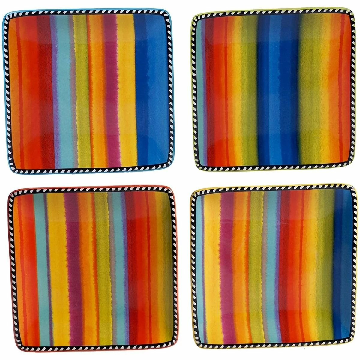 Certified International 6" Canape Plate (Set Of 4) | Sierra 1 Certified International 6" Canape Plate (Set Of 4) | Sierra