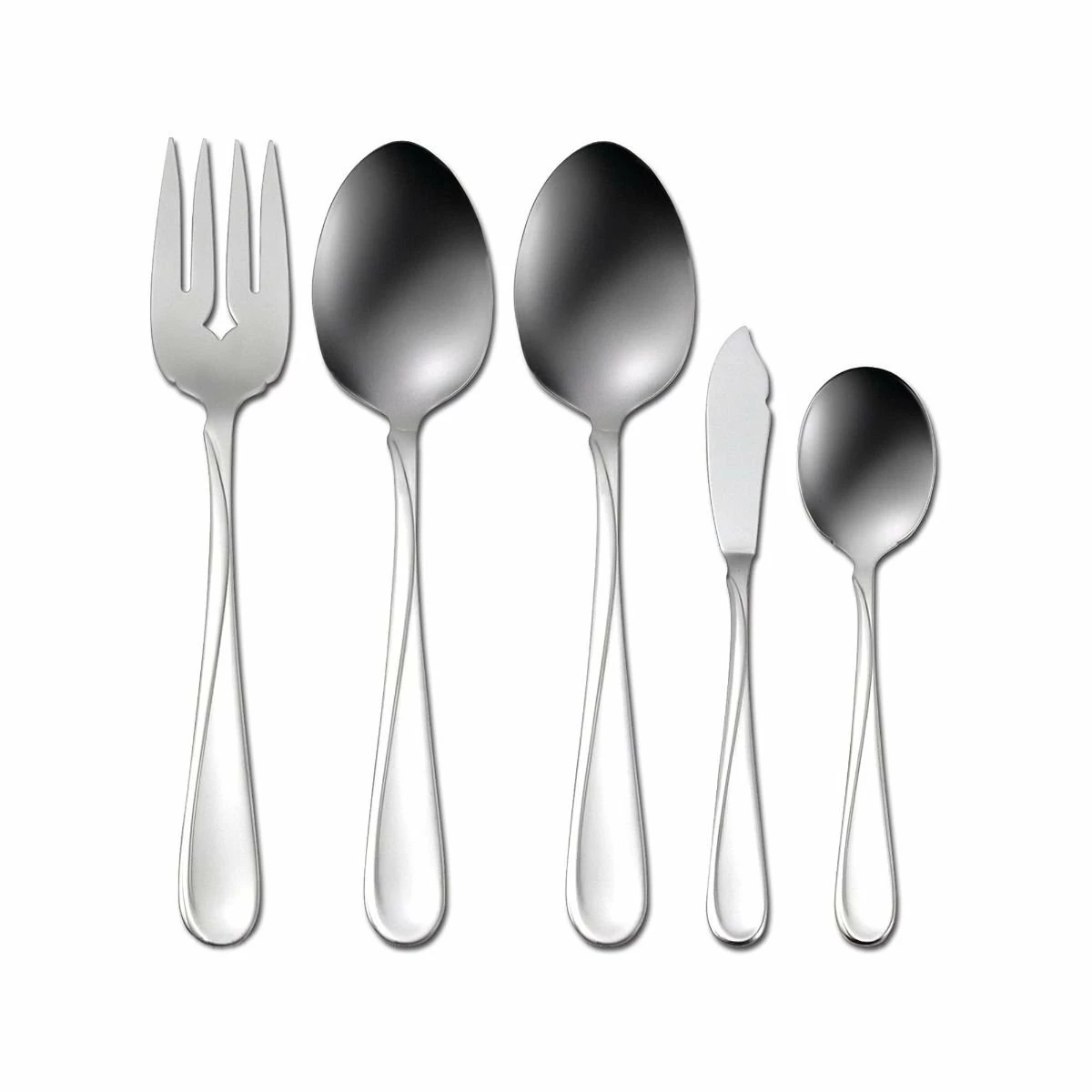 Oneida 18/0 Stainless Steel 45-Piece Flatware Set | Flight 2 Oneida 18/0 Stainless Steel 45-Piece Flatware Set | Flight - Image 2
