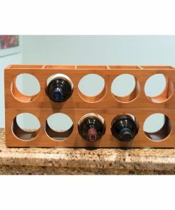 Lipper International Stacking 5-Bottle Wine Rack | Bamboo 10 Lipper International Stacking 5-Bottle Wine Rack | Bamboo -Cheap Dinnerware Store 8305 horiz