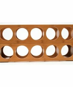 Lipper International Stacking 5-Bottle Wine Rack | Bamboo 9 Lipper International Stacking 5-Bottle Wine Rack | Bamboo -Cheap Dinnerware Store 8305 stacked np