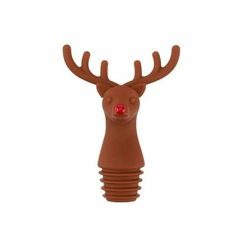 True Brands Reindeer Bottle Stopper 1 True Brands Reindeer Bottle Stopper