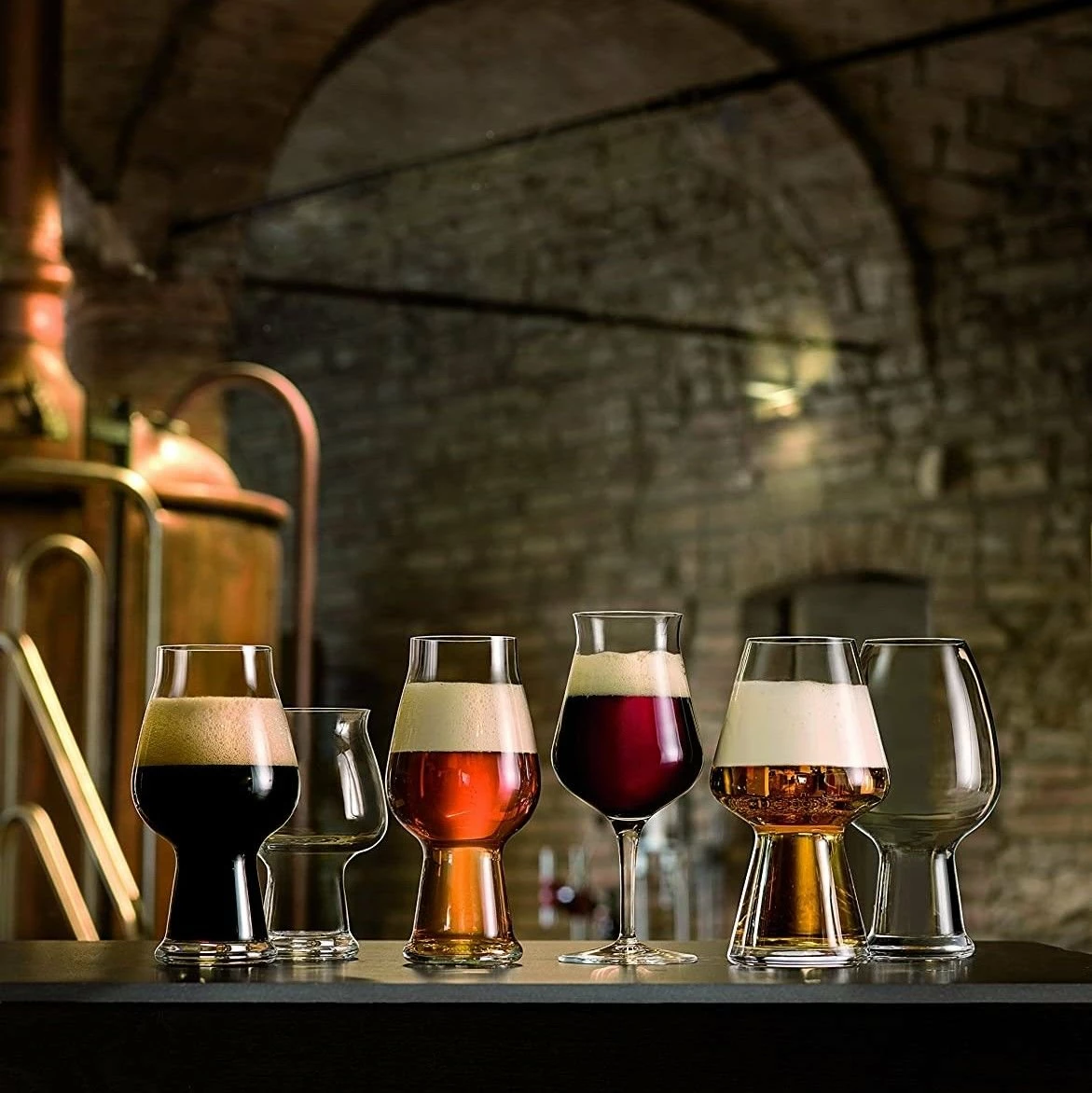 Luigi Bormioli Birrateque 26.5oz Wheat Glass | Set Of 2 8 Luigi Bormioli Birrateque 26.5oz Wheat Glass | Set Of 2 - Image 8